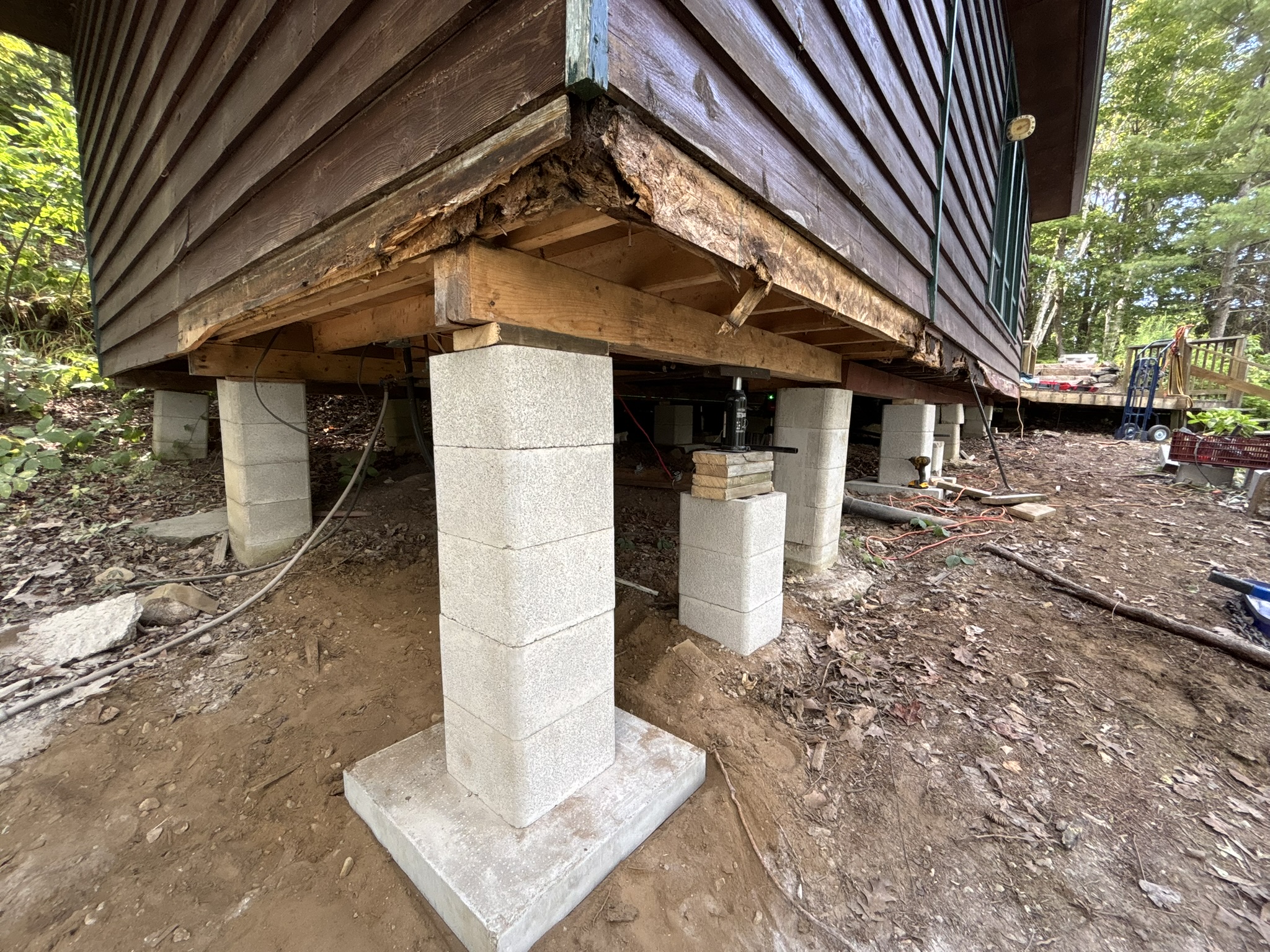 Building/Bunkie/Deck Levelling – Kushog Lake